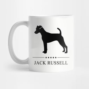 Jack Russell Black Silhouette Mug